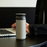 KINTO Thermobecher "Travel Tumbler" Sand Beige 350ml | doppelwandig isoliert | KINTO