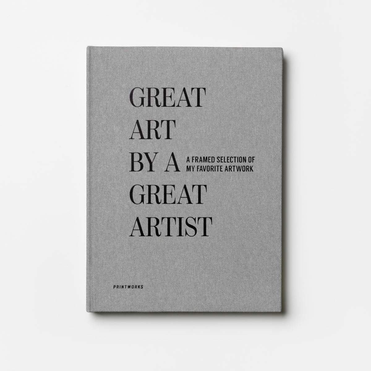 PRINTWORKS Bilderrahmenbuch “Frame Book Great Art” Grey | PRINTWORKS