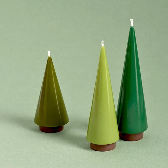 not the girl who misses much Kerze “Candle Tree” M 14 cm | Weihnachtsbaum | not the girl