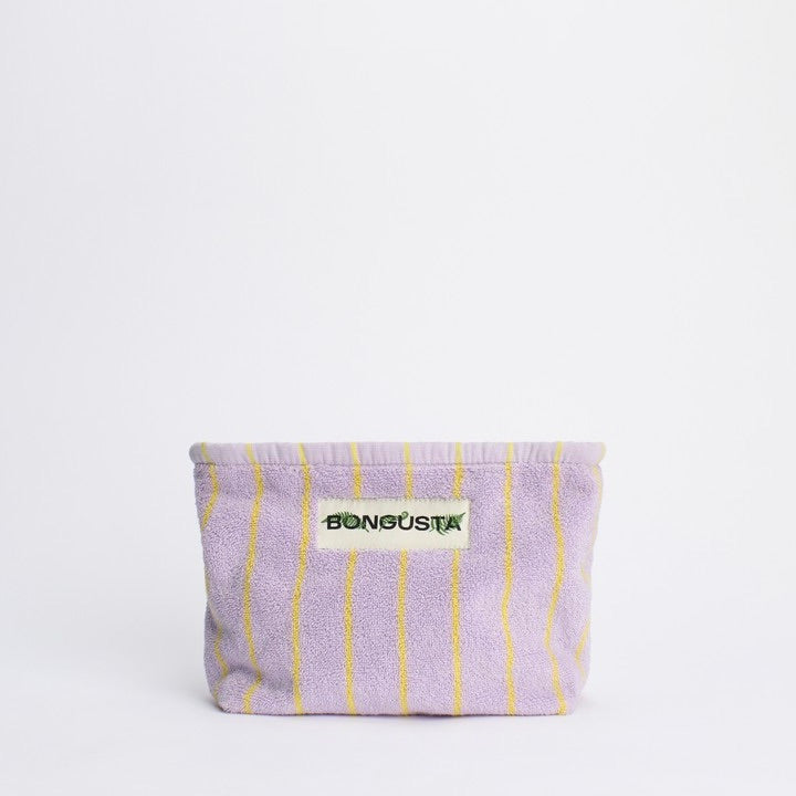 BONGUSTA Kulturbeutel “Naram” Lilac & Neon Yellow | BONGUSTA