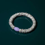 Kknekki Haargummi “Lavender pink glitter stripe” | Kknekki