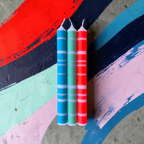 pinkstories Stabkerzen “Graphic Lights Lines 202” 3er-Set | pinkstories