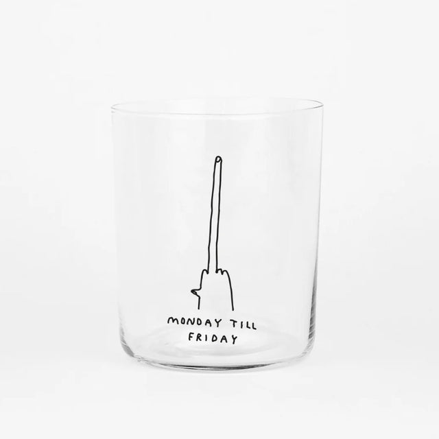 YAHYA Studio Glas „Monday till Friday“ (L) | Alltag in Glasform | YAHYA Studio