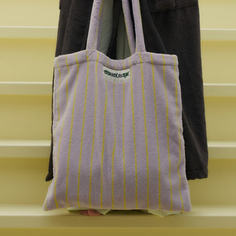 BONGUSTA Tasche “Naram Totebag” Lilac & Neon Yellow | BONGUSTA