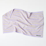 BONGUSTA Handtuch “Naram Lilac & Neon Yellow” 50x80 cm | BONGUSTA