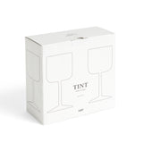 HAY Weingläser „Tint Green & Pink“ 2 Stk. | 2er-Set in Kontrastfarben | HAY