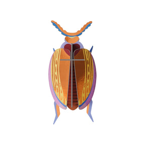 studio ROOF Wanddeko “Cuprum Beetle” | 3D Käfer Design | Studio Roof