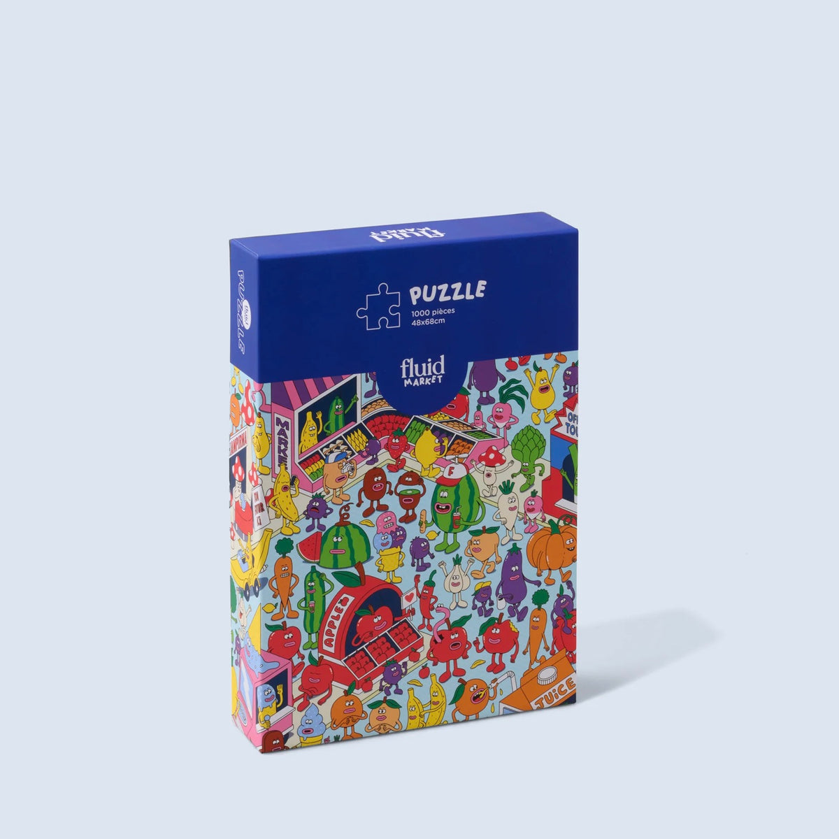 Puzzle “Market” | 1000 Teile | Fluid Market