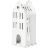 Mini-Leuchthaus “Grachtenhaus” | Porzellan Windlicht | räder