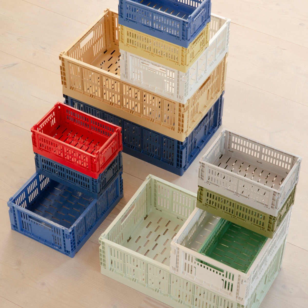 HAY Faltbox „Colour Crate Small Red“ | Klein & auffällig | HAY