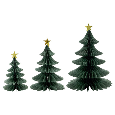 House Doctor Weihnachtsdeko “Tree Grün” 3er-Set | House Doctor