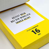 Verlag Hermann Schmidt Abreißkalender “Was ich mich frage” 2027 | Verlag Hermann Schmidt