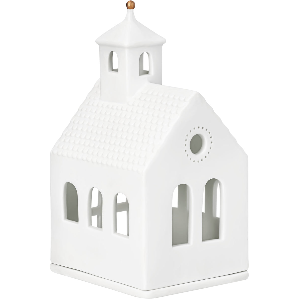 Lichthaus “Kapelle” Klein | Porzellan Windlicht | räder