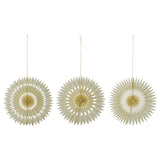 House Doctor Weihnachtshänger “Stelle Off White” 3er-Set | House Doctor