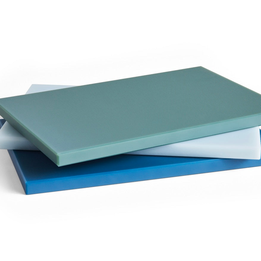 HAY Schneidbrett „Slice Large Ice Blue“ | Groß & hygienisch | HAY
