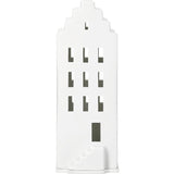 Lichthaus “Giebeldach” | Porzellan Windlicht | räder