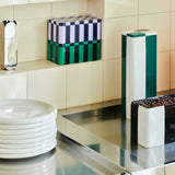 HAY Dose „Tin Container Small“ | Green & Dark Blue | HAY