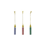 House Doctor Weihnachtshänger “Candles” 3er-Set | House Doctor