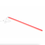 HAY Leuchte „Neon Tube Red“ | Ausdrucksstarke LED-Leuchte | HAY
