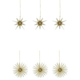 House Doctor Weihnachtshänger “Stari Off White Champagne” 6er-Set | House Doctor