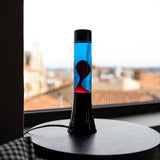 Fisura Lava Lampe "Mini Red & Blue" | Nostalgisches Retro-Feeling | Fisura