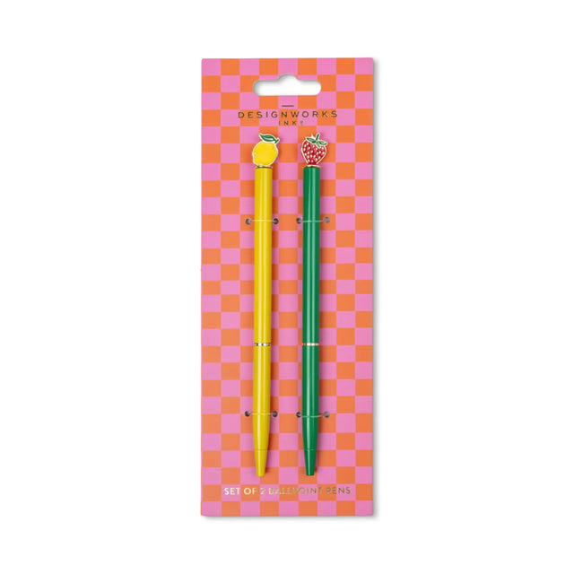 Designworks Ink Kugelschreiber “Ballpoint Icons Fruit” | Designworks Ink