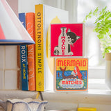 Archivist Lange Streichhölzer „Mermaid Matches“ | in Square Matchbox | Archivist