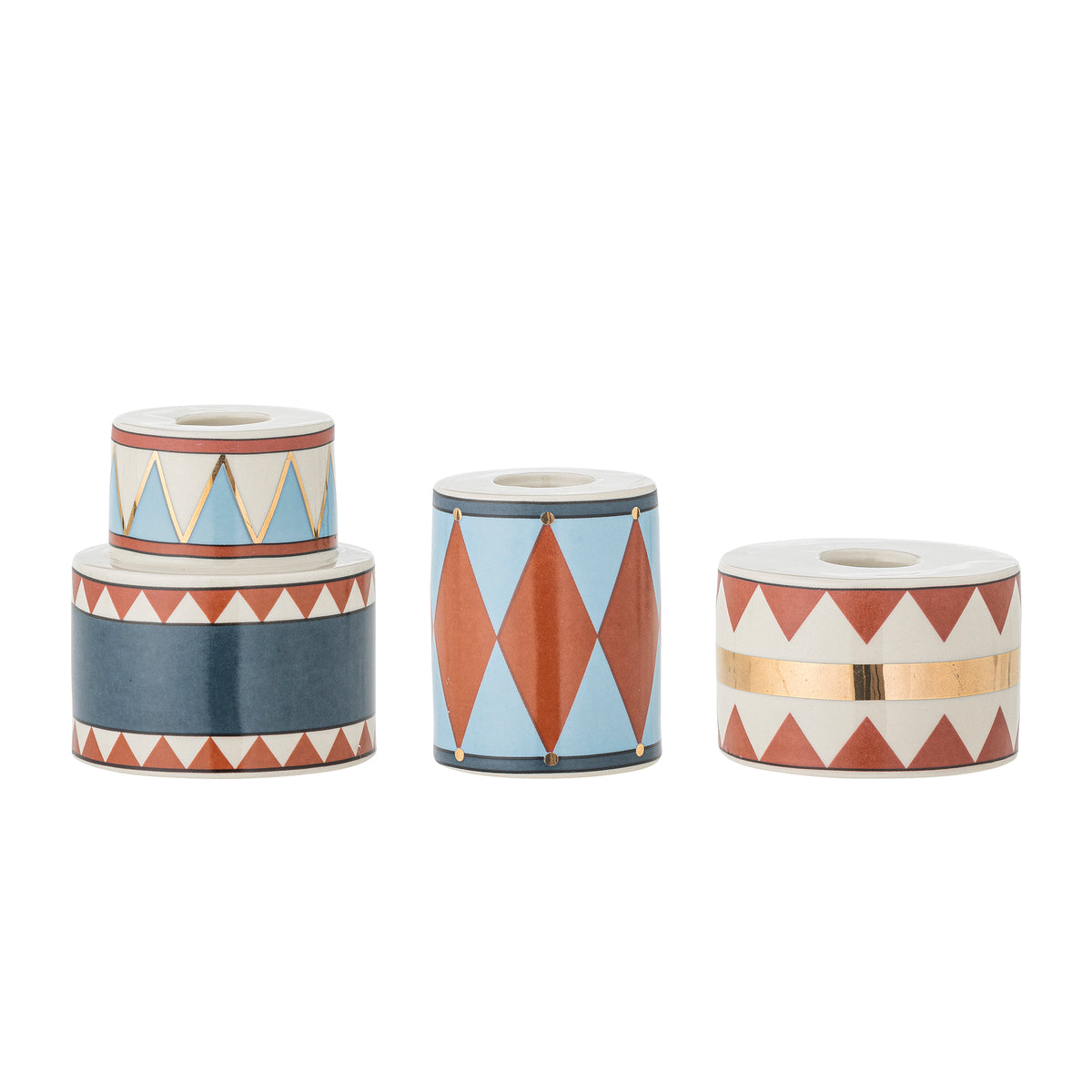Bloomingville Kerzenhalter-Set “Bitja” 3er-Set | Bloomingville