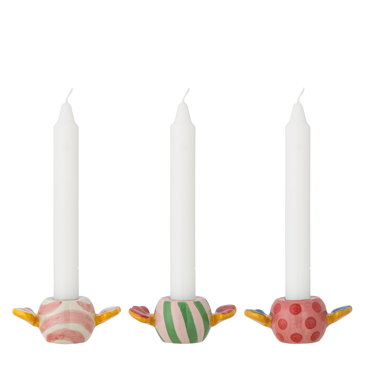 Bloomingville Kerzenhalter-Set “Caramella” 3er-Set | Bloomingville