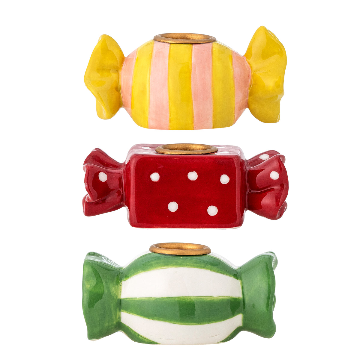 Bloomingville Kerzenhalter-Set “Leiano” 3er-Set | Bloomingville