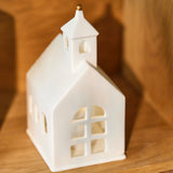 Lichthaus “Kapelle” Klein | Porzellan Windlicht | räder