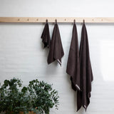 BONGUSTA Gästehandtuch „Naram Coffee 30×50 cm“ | Warm & einladend | BONGUSTA