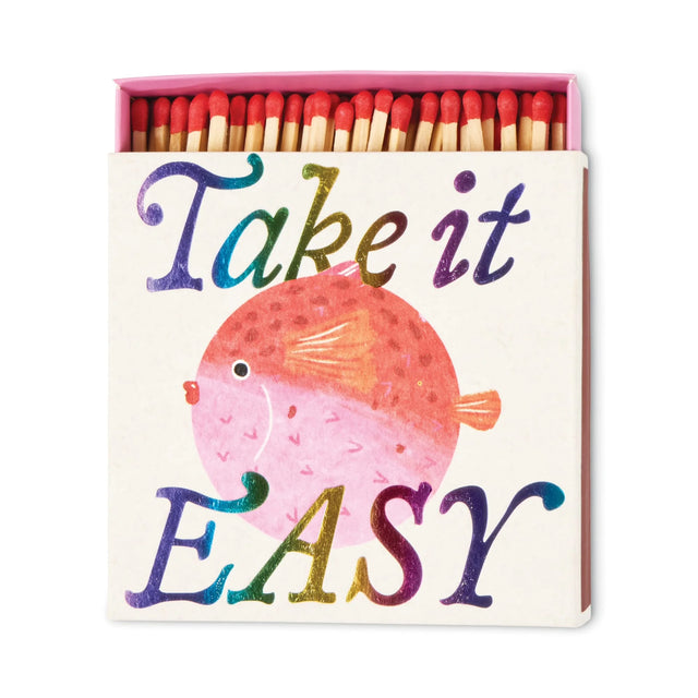 Designworks Ink Streichhölzer “Squared Box Take it easy” | Paddywax