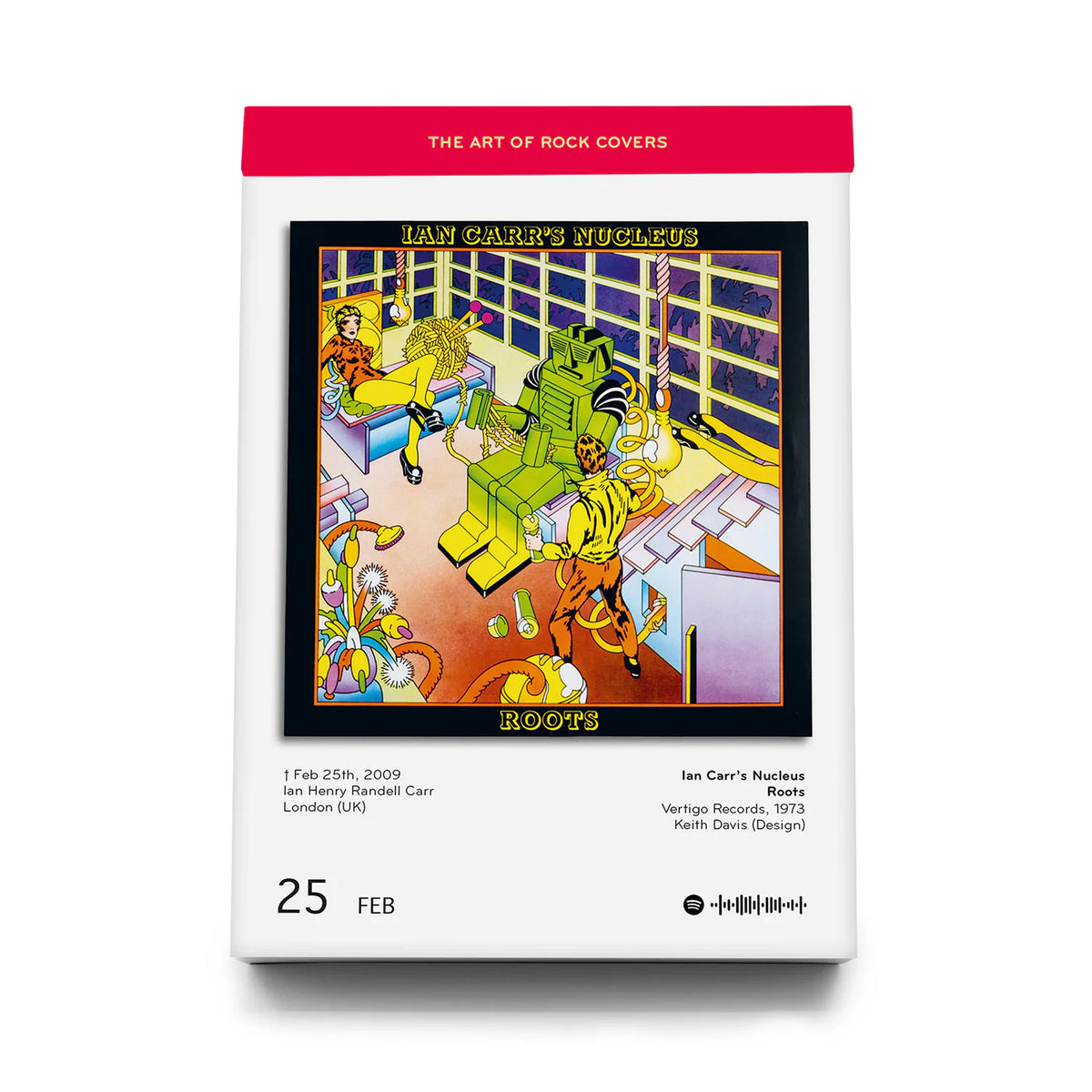 Seltmann Publishers Abreißkalender “Rock Covers Vol. 1” | Rockige Coverkunst | Seltmann Publishers
