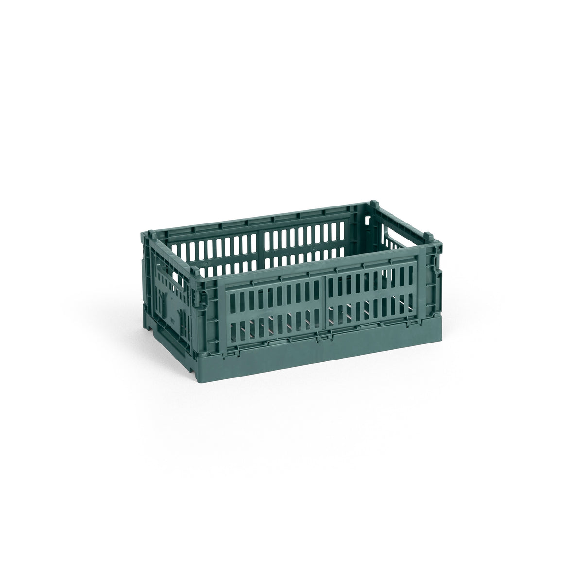 HAY Faltbox „Colour Crate Small Dark Green“ | Klar & modern | HAY