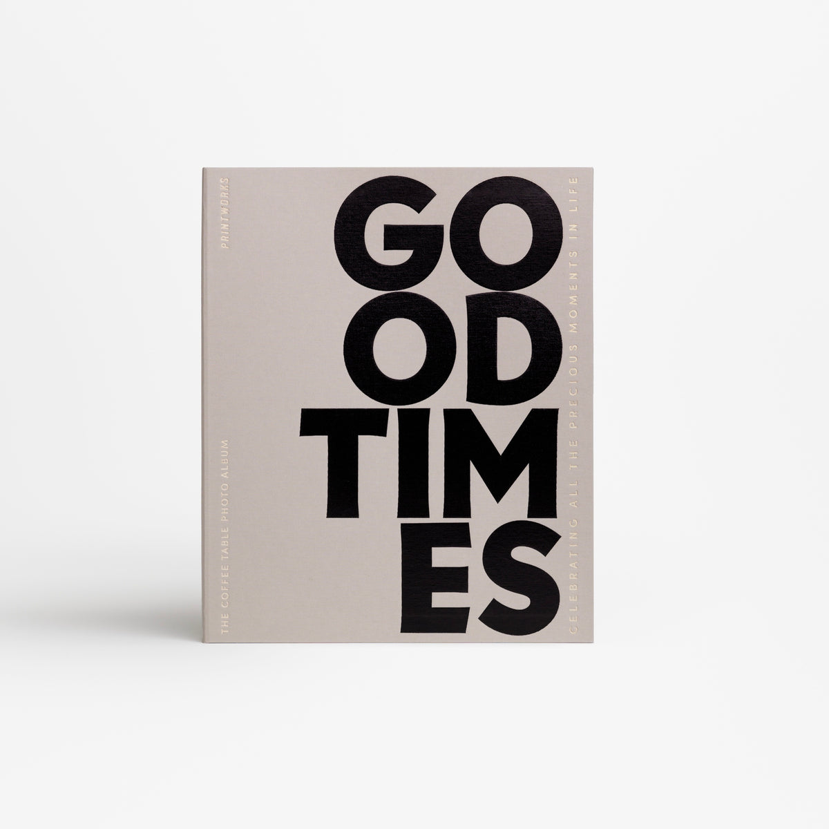 PRINTWORKS Fotoalbum “Good Times” Grey L | Design Fotoalbum | PRINTWORKS