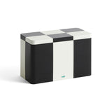 HAY Dose „Tin Container Medium“ | Black & Off-White | HAY