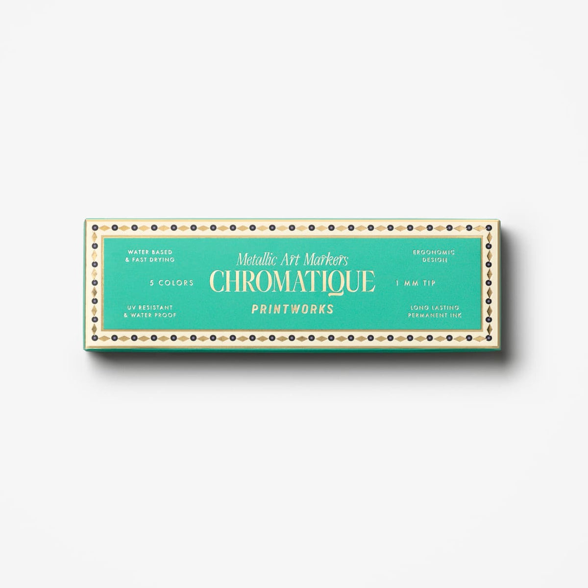 PRINTWORKS Stifte “Metallic Art Markers” 5 Stk. | Kreatives Set | PRINTWORKS