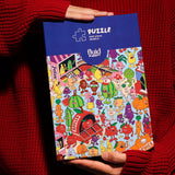 Puzzle “Market” | 1000 Teile | Fluid Market