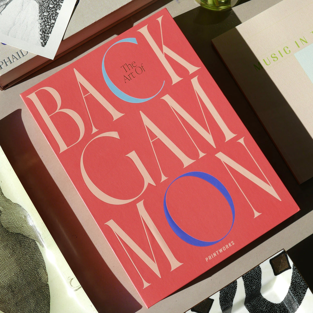 PRINTWORKS Spiel “Classic The Art of Backgammon” Red/Multi | PRINTWORKS