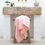 BONGUSTA Badelaken „Naram Blush 100×150 cm“ | Groß & gemütlich | BONGUSTA