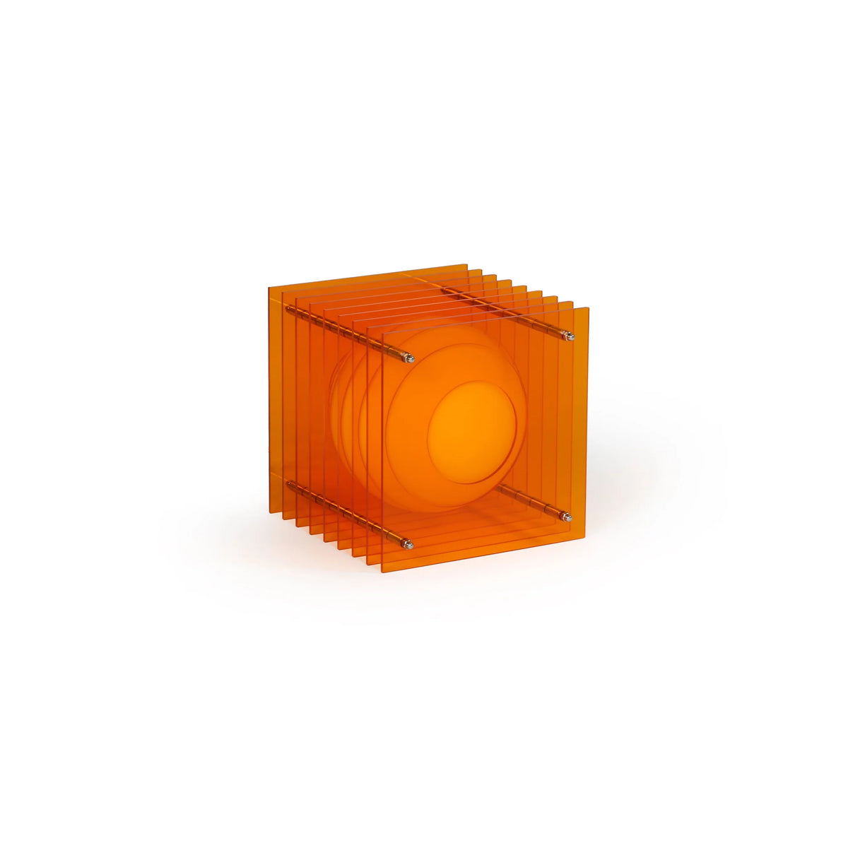 BANG Leuchte BANG “LOP Small Square Orange” | Kompakte Lampe in Orange
