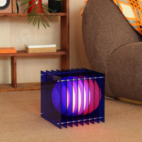 BANG Leuchte BANG “LOP Big Square Blue” | Design-Lampe in Blau