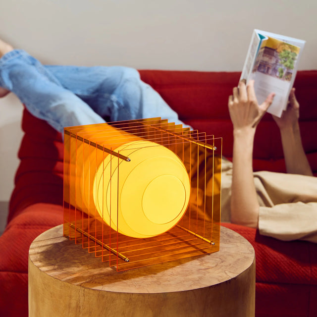 BANG Leuchte BANG “LOP Big Square Orange” | Designerleuchte in Orange