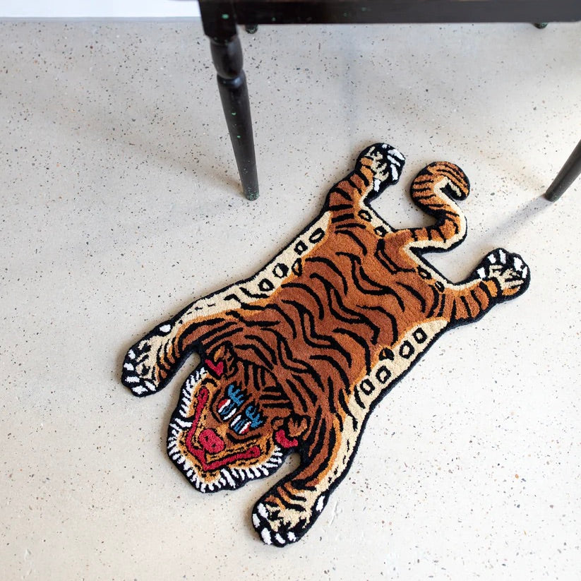 BONGUSTA Teppich „Tiger Rug Baby“ | Verspielt & tierisch süß | BONGUSTA