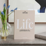 PRINTWORKS Fotobuch "Life" (Beige) | PRINTWORKS | Album mit Stoffeinband