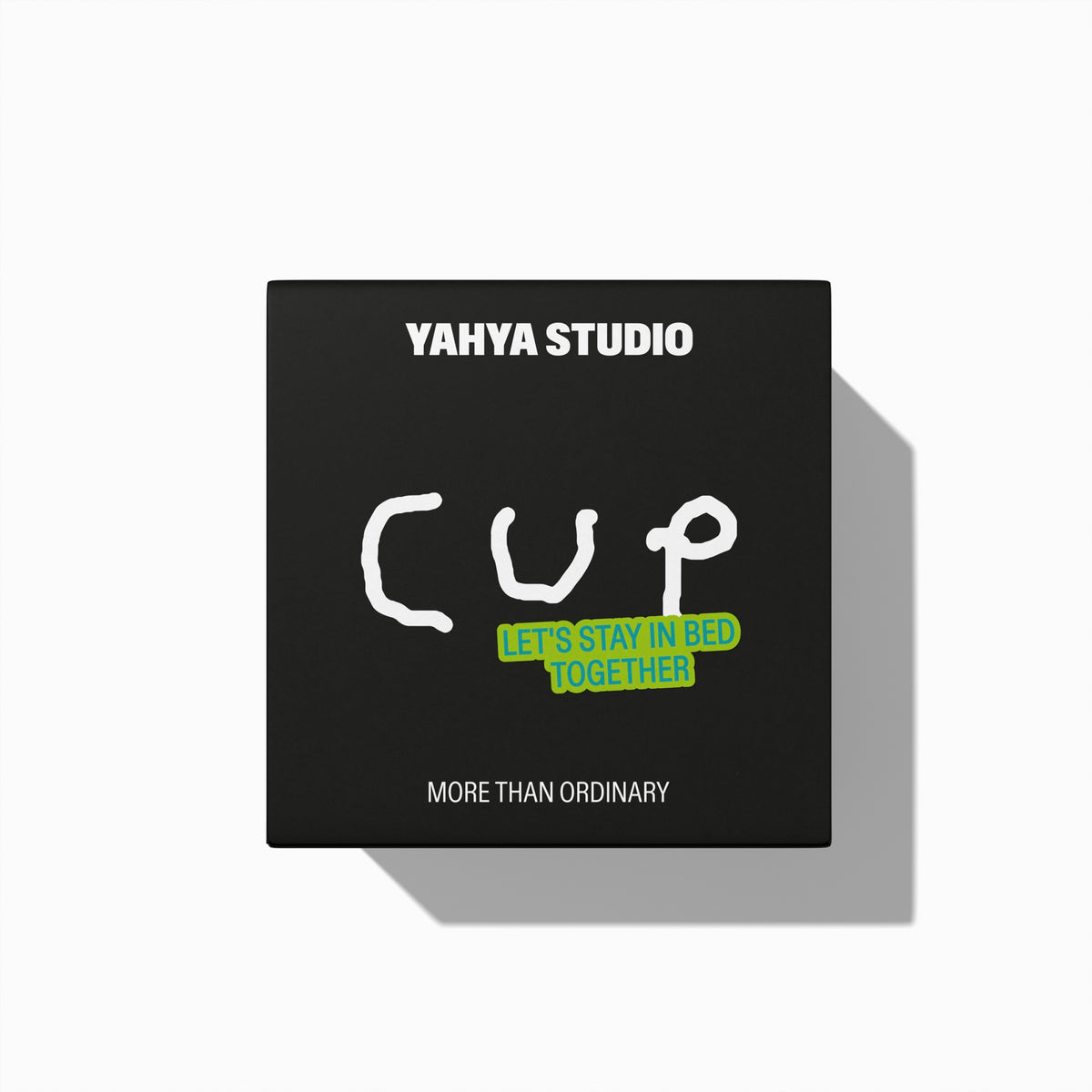 YAHYA Studio Becher „Let's Stay in Bed Together“ | Gemütlicher Spruch | YAHYA Studio