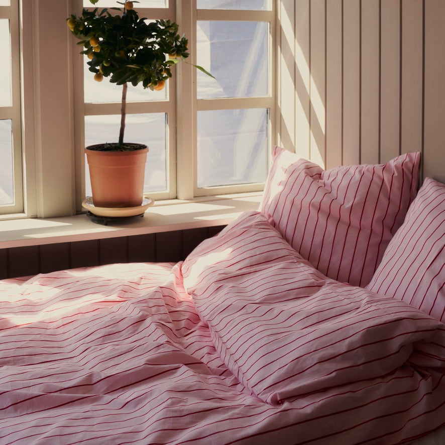 BONGUSTA Bettwäsche-Set “Baby Pink & Ski Patrol” 140×200cm + 80×80cm | BONGUSTA