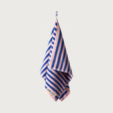 BONGUSTA Badelaken BONGUSTA “Naram Dazzling Blue & Rose” | 100x150 cm | Frische Farben