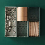 HAY Faltbox „Colour Crate Mini Oblong Dusty Blue“ | Praktisch & ruhig | HAY